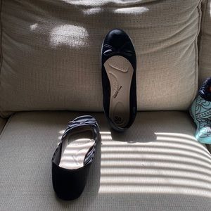 Black flats